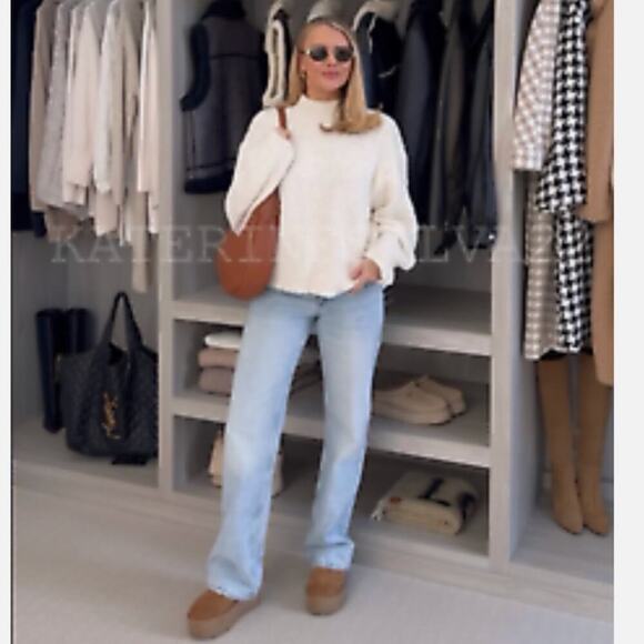 Zara Terry Knit Sweater Size Small - Picture 3 of 15